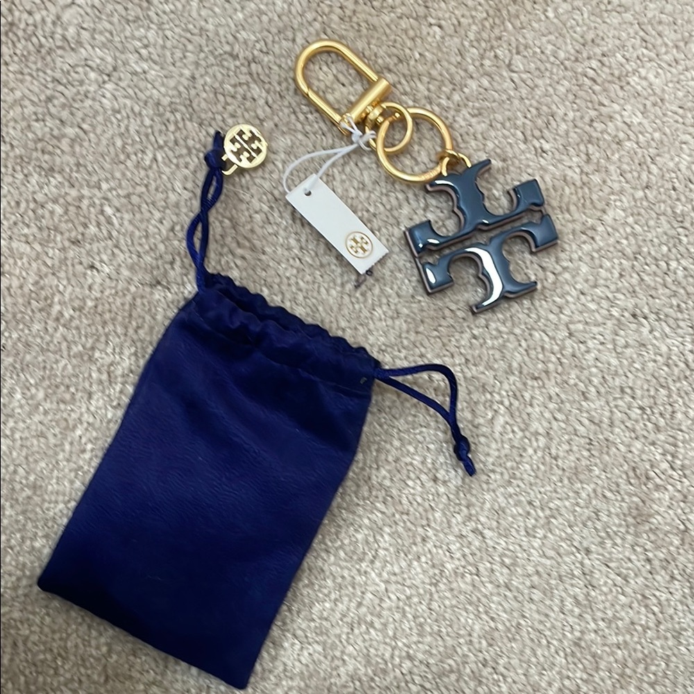 TORY BURCH Keychain with bag